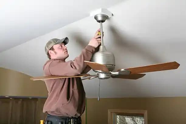 Install ceiling fan.